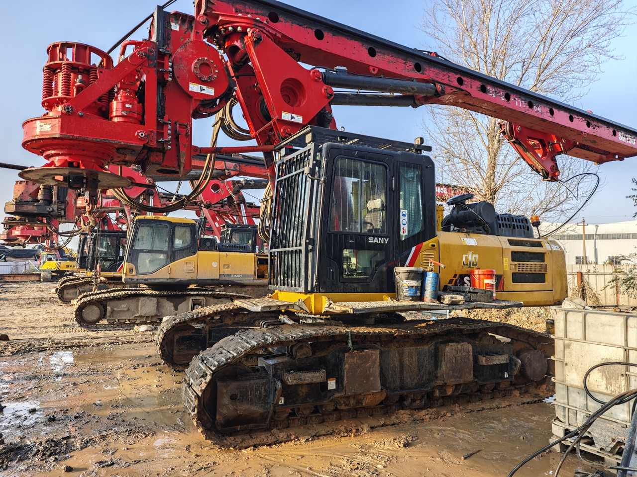 SANY SR155 Rotary Drilling Rig - برج الحفر: صورة 4 SANY SR155 Rotary Drilling Rig - برج الحفر: صورة 4