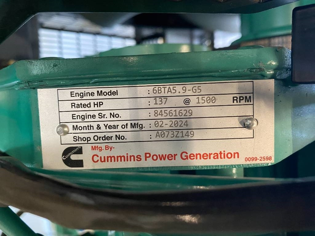 Cummins C110D5Q - Open Genset - DPX-18509-Q-O  Cummins C110D5Q - Open Genset - DPX-18509-Q-O: صورة 10