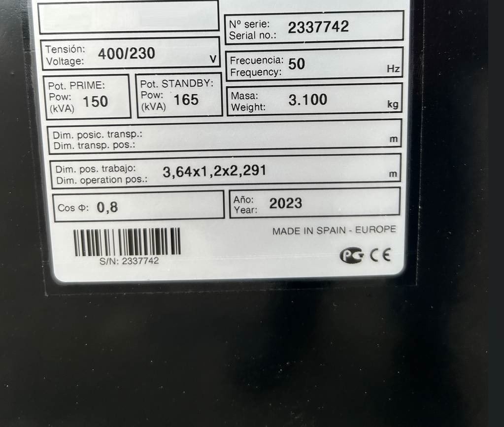 Deutz TCD6.1L6 - 165 kVA Stage V Generator - DPX-19014 - مجموعة المولدات: صورة 4 Deutz TCD6.1L6 - 165 kVA Stage V Generator - DPX-19014 - مجموعة المولدات: صورة 4