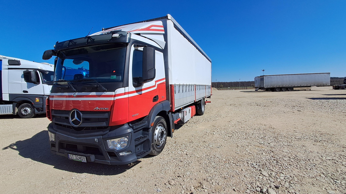 MERCEDES BENZ ANTOS SOLÓWKA Z WINDĄ - شاحنة: صورة 2 MERCEDES BENZ ANTOS SOLÓWKA Z WINDĄ - شاحنة: صورة 2