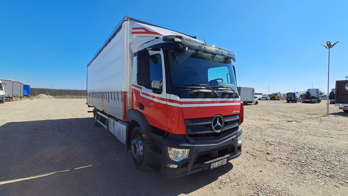 MERCEDES BENZ ANTOS SOLÓWKA Z WINDĄ - شاحنة: صورة 1 MERCEDES BENZ ANTOS SOLÓWKA Z WINDĄ - شاحنة: صورة 1