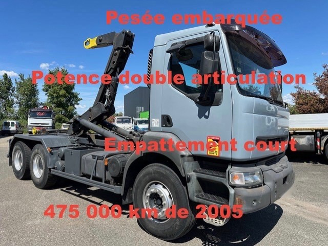 RENAULT KERAX 370 DCI - شاحنة ذات خطاف: صورة 1 RENAULT KERAX 370 DCI - شاحنة ذات خطاف: صورة 1