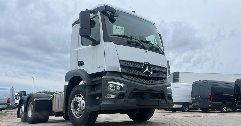 Mercedes-Benz Actros 2633 L Podwozie - شاحنة هيكل كابينة: صورة 1 Mercedes-Benz Actros 2633 L Podwozie - شاحنة هيكل كابينة: صورة 1