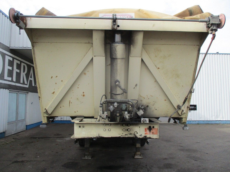 قلابة نصف مقطورة نصف مقطورة قلابة Kaiser 2 axle , Steel tipper trailer , Drum Brakes , Spring Suspension: صورة 6