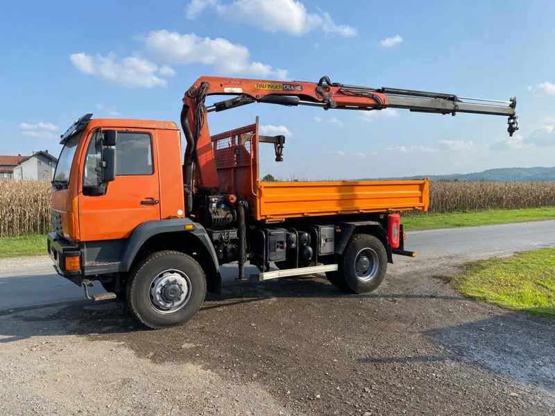 MAN LE 18-280 , 4X4 , Tipper , Palfinger PK 9501 - شاحنة قلاب, شاحنة كرين: صورة 1 MAN LE 18-280 , 4X4 , Tipper , Palfinger PK 9501 - شاحنة قلاب, شاحنة كرين: صورة 1