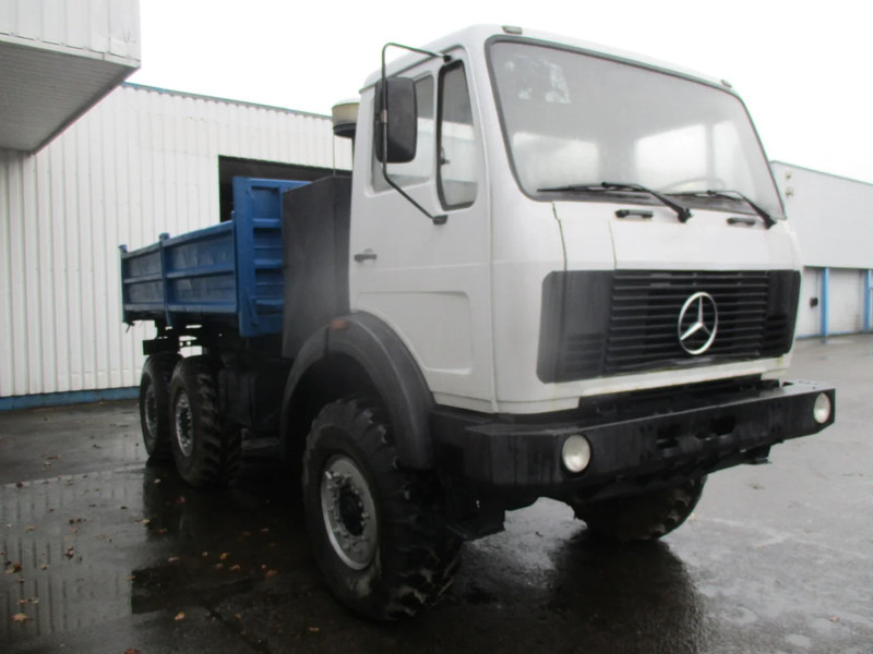 Mercedes-Benz FAP 2026 , V8 , 6x6 , ZF Manual , 3 Way tipper , Spring suspension, Ex - شاحنة قلاب: صورة 4 Mercedes-Benz FAP 2026 , V8 , 6x6 , ZF Manual , 3 Way tipper , Spring suspension, Ex - شاحنة قلاب: صورة 4