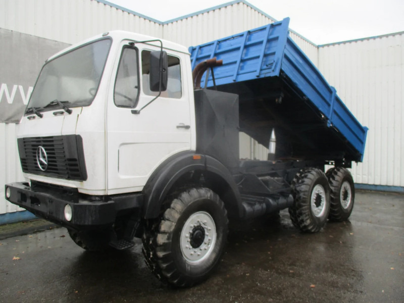Mercedes-Benz FAP 2026 , V8 , 6x6 , ZF Manual , 3 Way tipper , Spring suspension, Ex - شاحنة قلاب: صورة 1 Mercedes-Benz FAP 2026 , V8 , 6x6 , ZF Manual , 3 Way tipper , Spring suspension, Ex - شاحنة قلاب: صورة 1