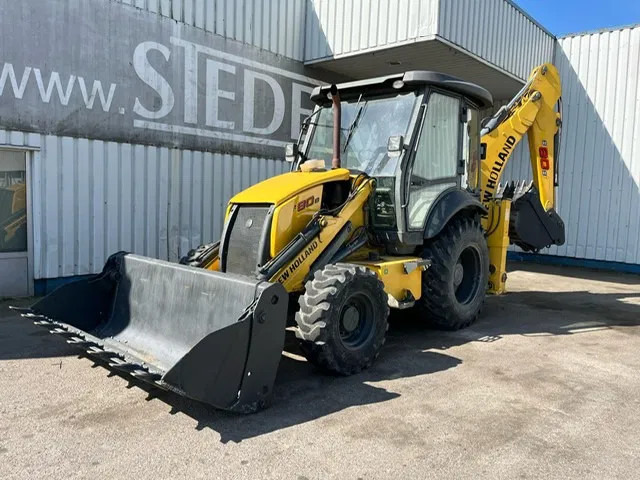 New Holland B80B , 4x4 , Backhoe Loader , 4 in1 bucket - جرافة حفار: صورة 1 New Holland B80B , 4x4 , Backhoe Loader , 4 in1 bucket - جرافة حفار: صورة 1