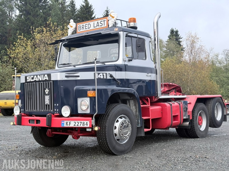 1979 Scania LS141 6x2 trekkvogn - VETERAN / SAMLEROBJEKT! - وحدة جر: صورة 1 1979 Scania LS141 6x2 trekkvogn - VETERAN / SAMLEROBJEKT! - وحدة جر: صورة 1