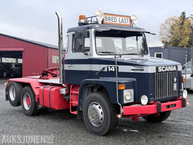 1979 Scania LS141 6x2 trekkvogn - VETERAN / SAMLEROBJEKT! - وحدة جر: صورة 3 1979 Scania LS141 6x2 trekkvogn - VETERAN / SAMLEROBJEKT! - وحدة جر: صورة 3