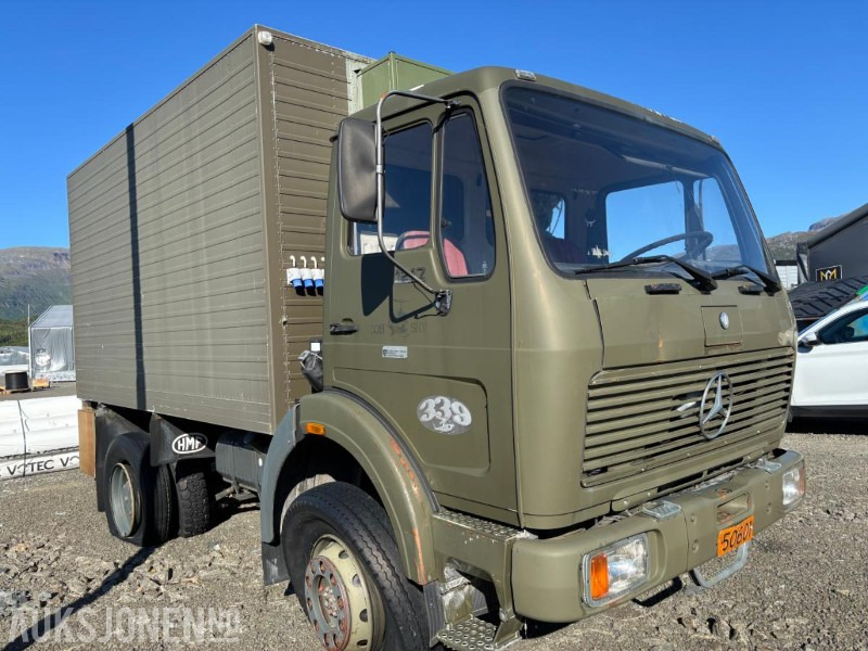 1980 Mercedes-Benz 1217 4X4 Allrad-Kipper Fahrgestell (AK/32) - شاحنة مقفلة: صورة 3 1980 Mercedes-Benz 1217 4X4 Allrad-Kipper Fahrgestell (AK/32) - شاحنة مقفلة: صورة 3