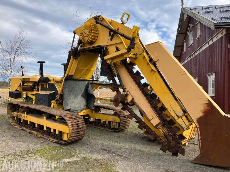 1981 HOES 522 Super Gigant Kjedegraver - معدات البناء: صورة 1 1981 HOES 522 Super Gigant Kjedegraver - معدات البناء: صورة 1