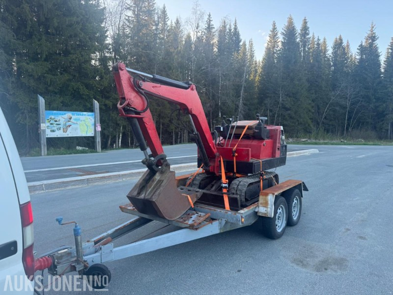 1990 Neuson 1200 RDV - MVA FRI MINIGRAVER - INGEN MINSTEPRIS - حفارة مُصَّغرة: صورة 1 1990 Neuson 1200 RDV - MVA FRI MINIGRAVER - INGEN MINSTEPRIS - حفارة مُصَّغرة: صورة 1