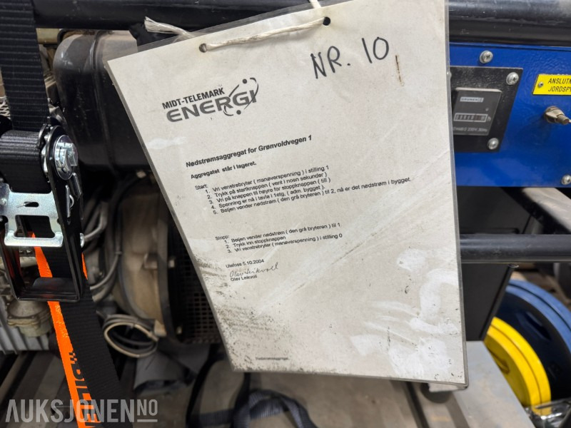 1990 Nødstrømsaggregat Ruggerini / Genetech 15 kVA – driftssikkert dieselaggregat - معدات صناعية: صورة 3 1990 Nødstrømsaggregat Ruggerini / Genetech 15 kVA – driftssikkert dieselaggregat - معدات صناعية: صورة 3