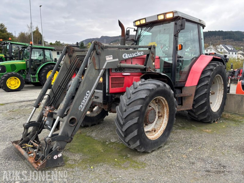 1996 Massey Ferguson 6180. Quicke Q950 Frontlaster - جرار: صورة 2 1996 Massey Ferguson 6180. Quicke Q950 Frontlaster - جرار: صورة 2