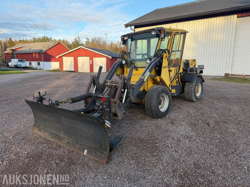 1996 Wille 445 hjullaster - Snøskuff 219 cm - Kommunalblad - Tilleggshydraulikk - اللودر بعجل: صورة 1 1996 Wille 445 hjullaster - Snøskuff 219 cm - Kommunalblad - Tilleggshydraulikk - اللودر بعجل: صورة 1