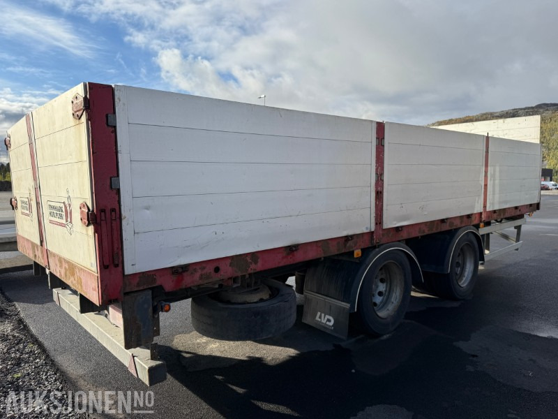 1997 Damm 2DBC20 - Egenvekt 3950kg - 2-akslet - Lastebilhenger - Nedleggbare karmer - عربة مقطورة: صورة 4 1997 Damm 2DBC20 - Egenvekt 3950kg - 2-akslet - Lastebilhenger - Nedleggbare karmer - عربة مقطورة: صورة 4