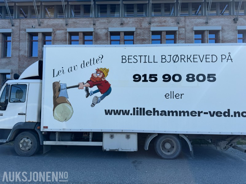 1998 MAN 8.224 LLC skapbil med løftelem og sidedør - شاحنة مقفلة: صورة 3 1998 MAN 8.224 LLC skapbil med løftelem og sidedør - شاحنة مقفلة: صورة 3