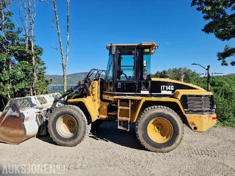 1999 Cat IT14G hjullaster snø skuffe/grus skuffe 10039 timer - اللودر بعجل: صورة 1 1999 Cat IT14G hjullaster snø skuffe/grus skuffe 10039 timer - اللودر بعجل: صورة 1
