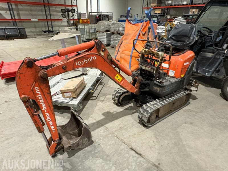 1999 Kubota K008-3 minigraver - حفارة: صورة 1 1999 Kubota K008-3 minigraver - حفارة: صورة 1