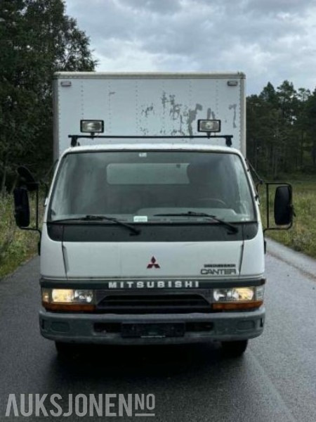 1999 Mitsubishi Fuso Canter C1 Skapbil med løftelem - شاحنة مقفلة: صورة 2 1999 Mitsubishi Fuso Canter C1 Skapbil med løftelem - شاحنة مقفلة: صورة 2
