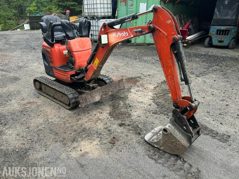 20 Kubota U-10-3 - حفارة مُصَّغرة: صورة 4 20 Kubota U-10-3 - حفارة مُصَّغرة: صورة 4