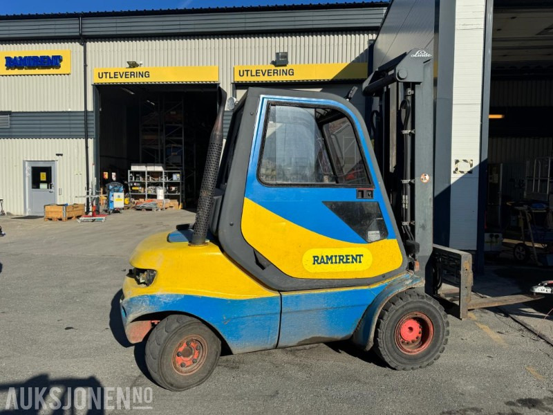 2002 Linde H35D-03 - Truck - Løftehøyde: 4.1 M - Timer: 3372 - معدات المناولة: صورة 3 2002 Linde H35D-03 - Truck - Løftehøyde: 4.1 M - Timer: 3372 - معدات المناولة: صورة 3