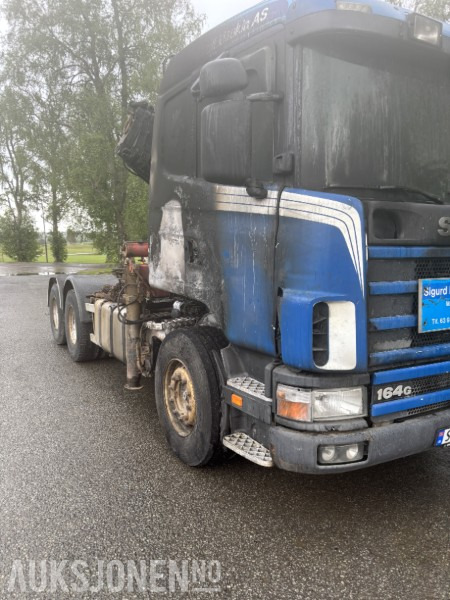 2002 Scania R164GB6X2 Kranbil, 23tm kran, Rep. Objekt - شاحنة كرين: صورة 3 2002 Scania R164GB6X2 Kranbil, 23tm kran, Rep. Objekt - شاحنة كرين: صورة 3