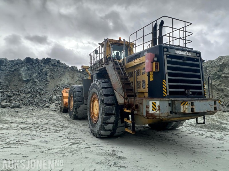 2003 Komatsu WA800-3 Hjullaster - اللودر بعجل: صورة 3 2003 Komatsu WA800-3 Hjullaster - اللودر بعجل: صورة 3