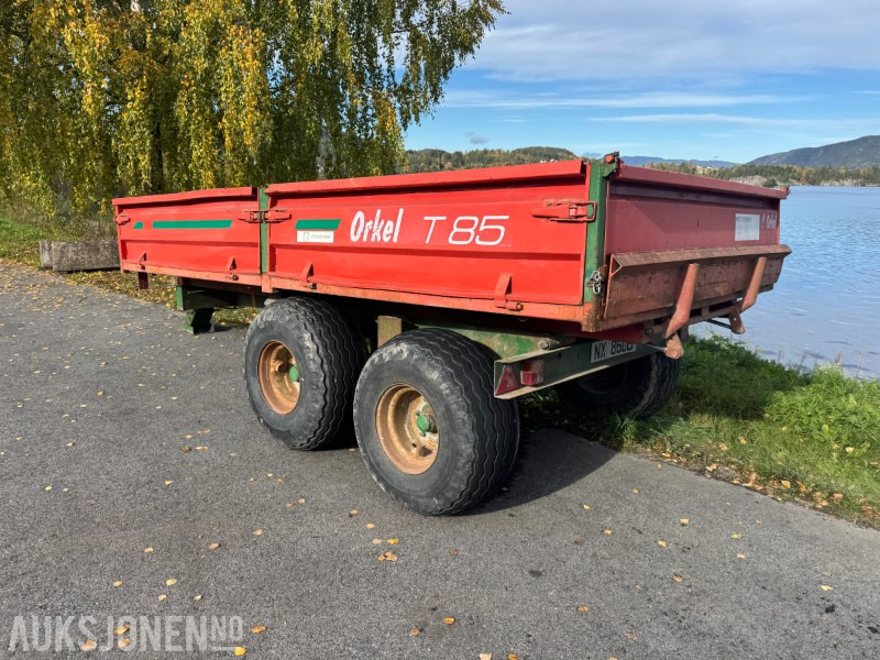 2003 Orkel T85S Traktorhenger med hydraulisk baklem - الآلات الزراعية: صورة 4 2003 Orkel T85S Traktorhenger med hydraulisk baklem - الآلات الزراعية: صورة 4