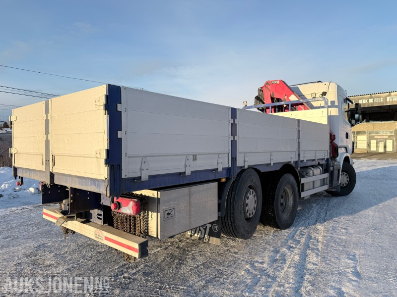 2004 Scania R420 6X2 Kranbil - HMF 1430 kran - NY EU! - شاحنة كرين: صورة 4 2004 Scania R420 6X2 Kranbil - HMF 1430 kran - NY EU! - شاحنة كرين: صورة 4