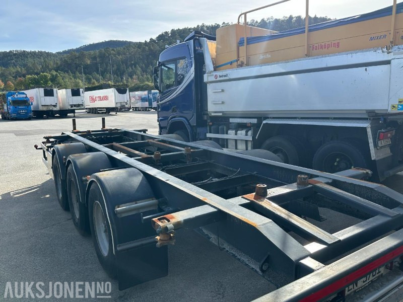 عربة مقطورة 2005 Nor slep PHV 24C - 3 akslet 20 fots Containertralle - EU Godkjent: صورة 6 عربة مقطورة 2005 Nor slep PHV 24C - 3 akslet 20 fots Containertralle - EU Godkjent: صورة 6