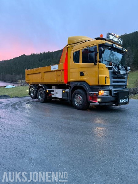 2005 Scania R500 CB 6X2 HNZ med underliggende skjær og brøytehydraulikk - شاحنة قلاب: صورة 5 2005 Scania R500 CB 6X2 HNZ med underliggende skjær og brøytehydraulikk - شاحنة قلاب: صورة 5