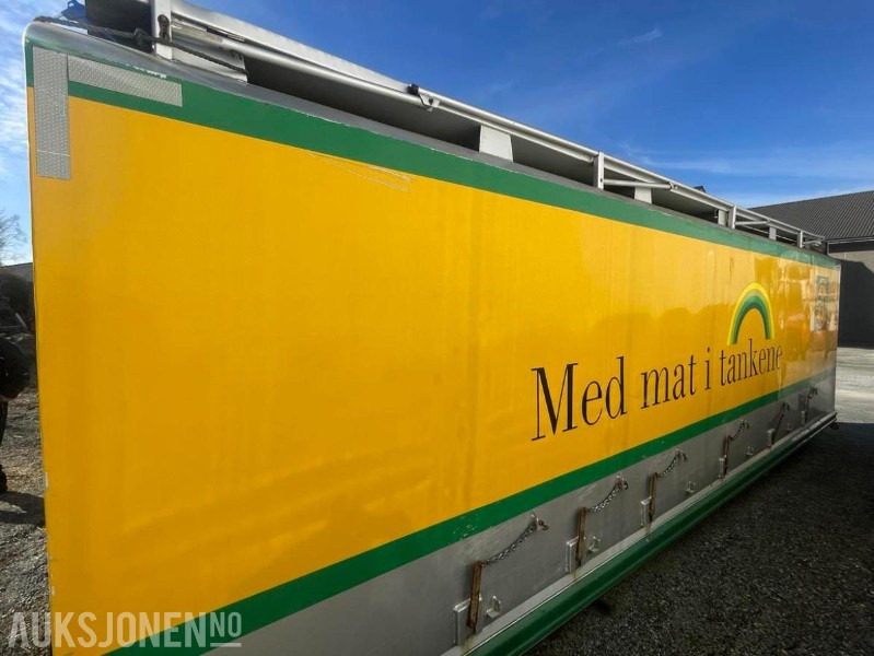 شاحنة 2005 Tank til mel og korn - Bulk-transport - 35 000 liter - Tipp kydraulikk - 7 rom - Kamera - Sluser - Hjelperamme.: صورة 6