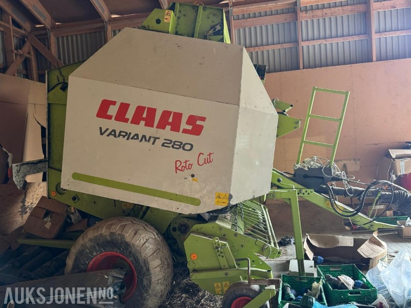2006 Claas Variant 280 rundballepresse / Beltepresse - الآلات الزراعية: صورة 3 2006 Claas Variant 280 rundballepresse / Beltepresse - الآلات الزراعية: صورة 3