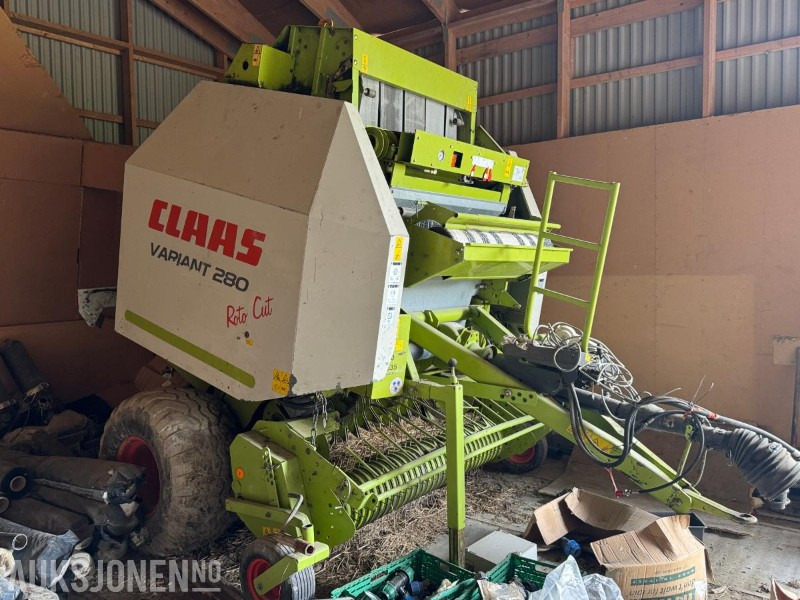 2006 Claas Variant 280 rundballepresse - الآلات الزراعية: صورة 1 2006 Claas Variant 280 rundballepresse - الآلات الزراعية: صورة 1