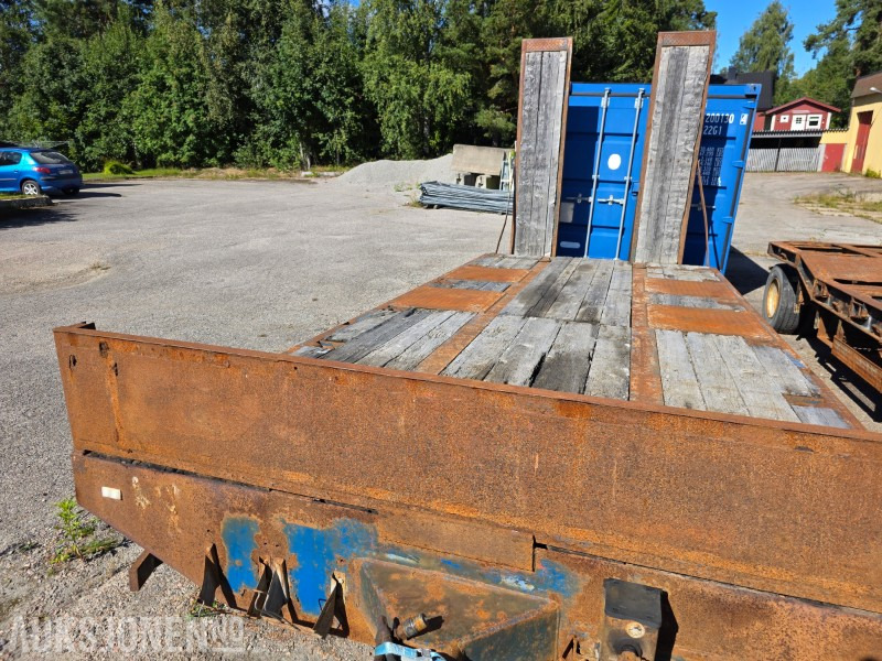 2006 ZRUST TRAILER ZPT-18 maskinhenger - مقطورة مسطحة منخفضة: صورة 3 2006 ZRUST TRAILER ZPT-18 maskinhenger - مقطورة مسطحة منخفضة: صورة 3