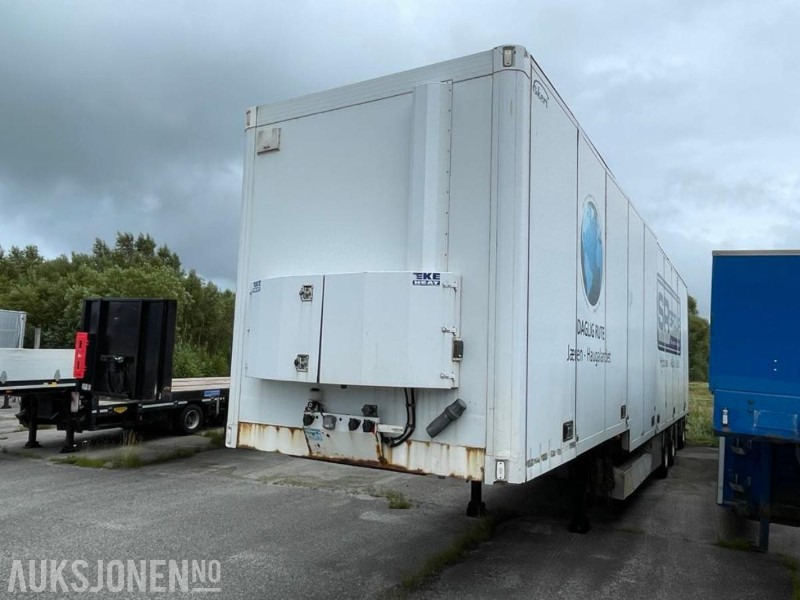 2007 Ekeri L3 Skaphenger med full sideåpning - 3-akslet - Tillatt totalvekt: 45000 kg. - عربة مقطورة: صورة 2 2007 Ekeri L3 Skaphenger med full sideåpning - 3-akslet - Tillatt totalvekt: 45000 kg. - عربة مقطورة: صورة 2