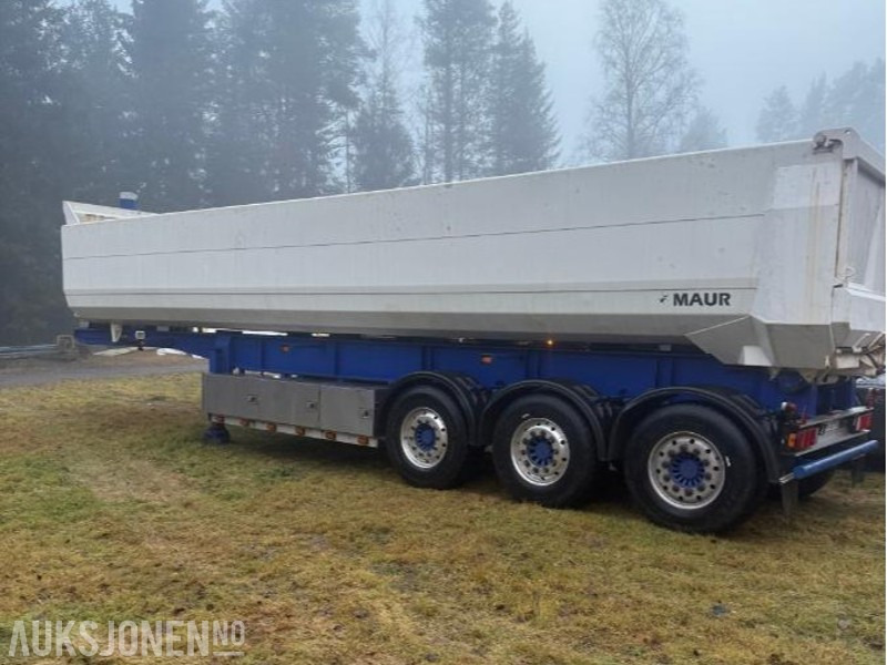 2007 MAUR tippsemi – sving på bakre aksel – EU til 11/2026 - عربة مقطورة: صورة 1 2007 MAUR tippsemi – sving på bakre aksel – EU til 11/2026 - عربة مقطورة: صورة 1