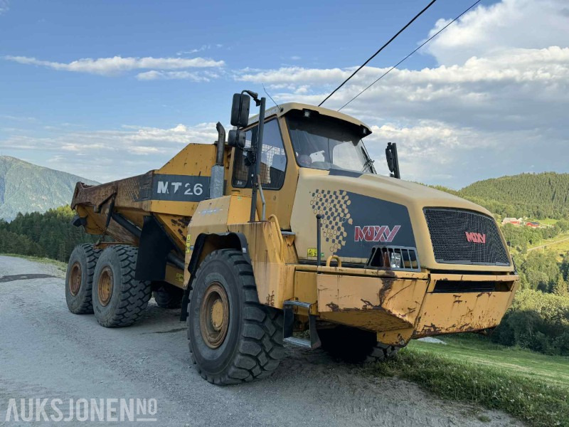 2008 Moxy MT26HL 6x6 – Dumper med hvite skilt – Leveres sertifisert - Mye påkostet - شاحنة التعدين: صورة 1 2008 Moxy MT26HL 6x6 – Dumper med hvite skilt – Leveres sertifisert - Mye påkostet - شاحنة التعدين: صورة 1