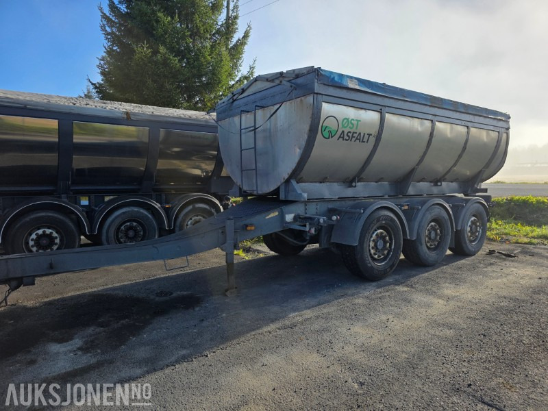 2009 Nor Slep PHV-24D asfalt henger 3 akslet - مقطورة قلاب: صورة 1 2009 Nor Slep PHV-24D asfalt henger 3 akslet - مقطورة قلاب: صورة 1