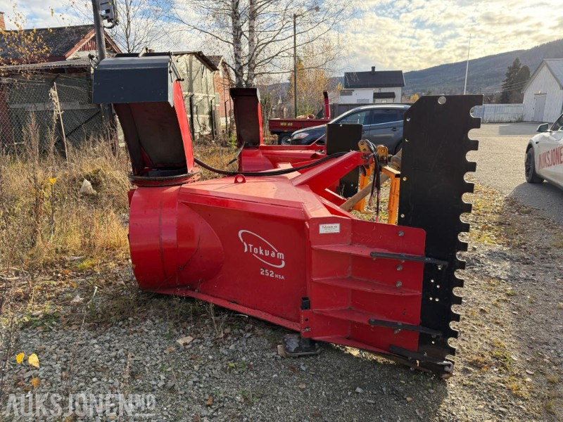 2009 Tokvam snøfreser HS 252 - الآلات الزراعية: صورة 4 2009 Tokvam snøfreser HS 252 - الآلات الزراعية: صورة 4
