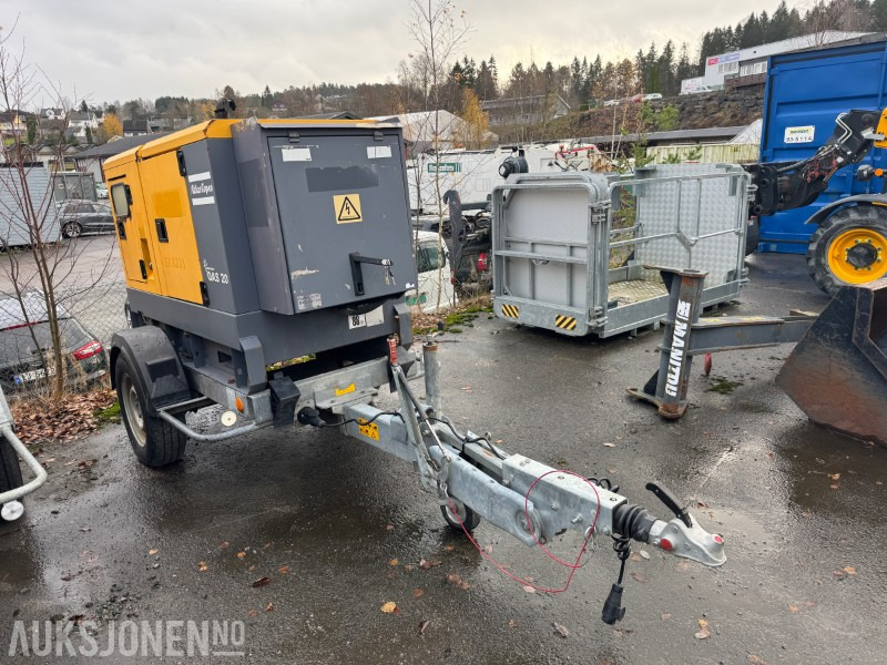 2010 Atlas Copco Atlas Copco QAS 20 - Strømaggregat 20 kVA, 400/230V - معدات صناعية: صورة 5 2010 Atlas Copco Atlas Copco QAS 20 - Strømaggregat 20 kVA, 400/230V - معدات صناعية: صورة 5