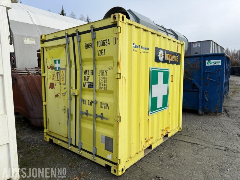 2011 10ft BNS HMS Container - معدات البناء: صورة 1 2011 10ft BNS HMS Container - معدات البناء: صورة 1