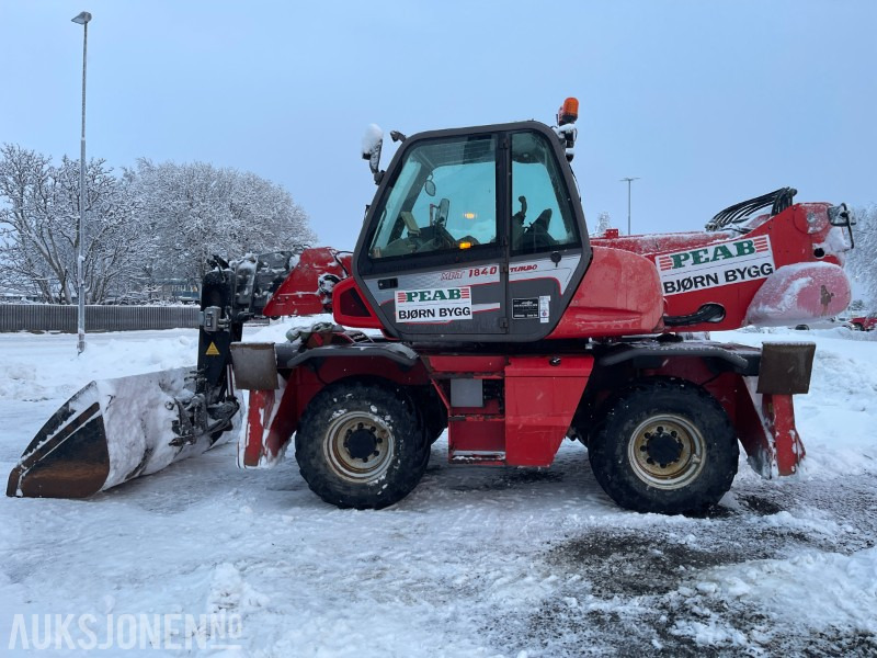 2011 Manitou Easy MRT 1840 Teleskoptruck med sving på hytte, 7368 timer - رافعة تلسكوبية: صورة 3 2011 Manitou Easy MRT 1840 Teleskoptruck med sving på hytte, 7368 timer - رافعة تلسكوبية: صورة 3