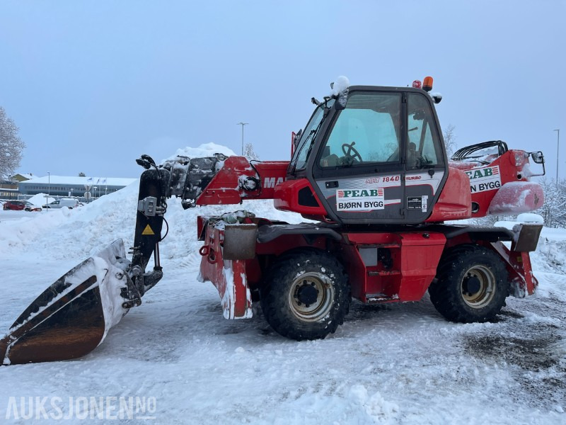 2011 Manitou Easy MRT 1840 Teleskoptruck med sving på hytte, 7368 timer - رافعة تلسكوبية: صورة 2 2011 Manitou Easy MRT 1840 Teleskoptruck med sving på hytte, 7368 timer - رافعة تلسكوبية: صورة 2