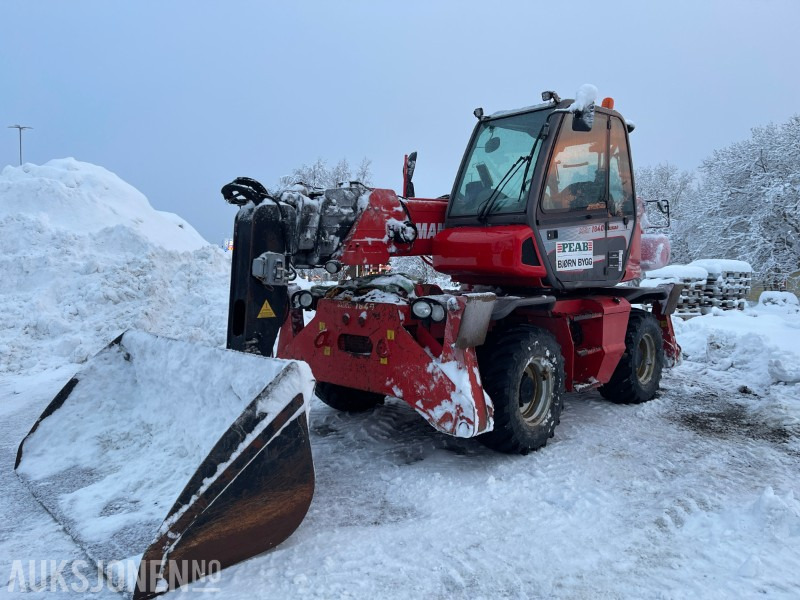 2011 Manitou Easy MRT 1840 Teleskoptruck med sving på hytte, 7368 timer - رافعة تلسكوبية: صورة 1 2011 Manitou Easy MRT 1840 Teleskoptruck med sving på hytte, 7368 timer - رافعة تلسكوبية: صورة 1
