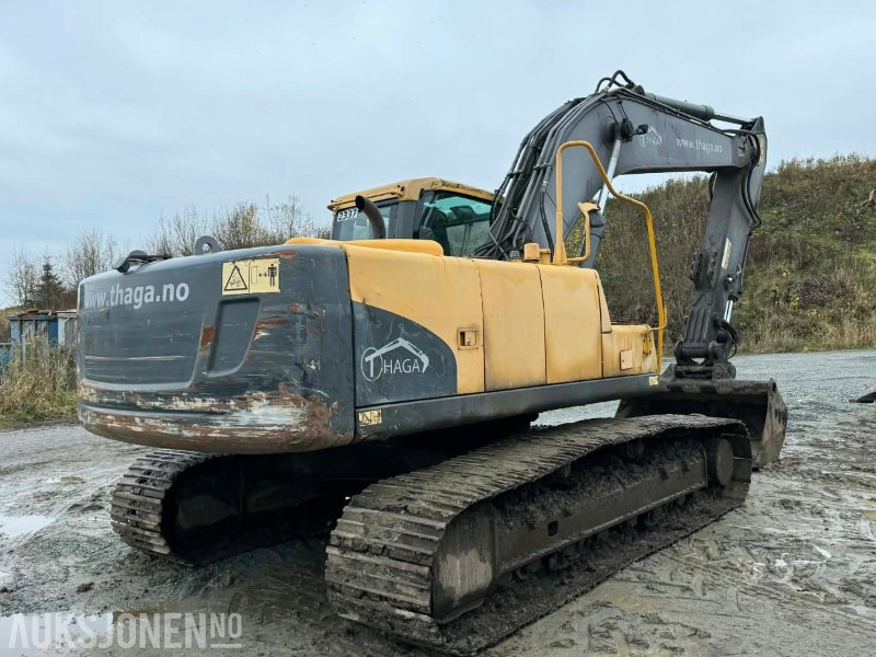 2011 Volvo EC210CL beltegraver HK S70 Engcon tiltrotator 9545 Timer - حفارة: صورة 4 2011 Volvo EC210CL beltegraver HK S70 Engcon tiltrotator 9545 Timer - حفارة: صورة 4