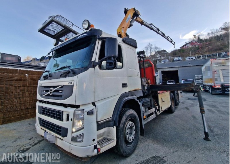 2011 Volvo FM460 6x2 med EFFER 175, 6 hydrauliske utskytt + 1 manuell, - شاحنة كرين: صورة 1 2011 Volvo FM460 6x2 med EFFER 175, 6 hydrauliske utskytt + 1 manuell, - شاحنة كرين: صورة 1