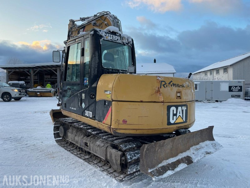 2012 Cat 307D Gravemaskin, Tiltrotator, S50, 8392 timer, sertifisert til Juli 2026 - حفارة: صورة 4 2012 Cat 307D Gravemaskin, Tiltrotator, S50, 8392 timer, sertifisert til Juli 2026 - حفارة: صورة 4